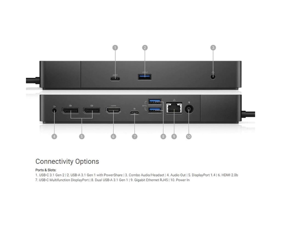 Dell WD19TBS 180W Docking Station